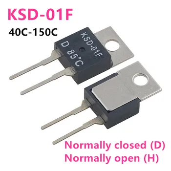 KSD-01F 평상시 닫힘 온도 스위치 온도조절기, 40C-150C 도, 45C 75C 85C 90C 95C 105C 110C 135C 150C 도