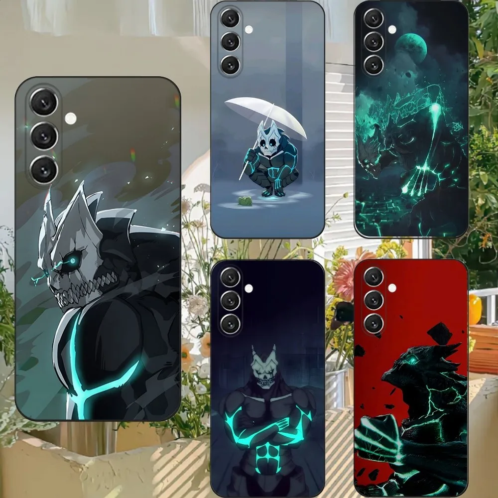 

Anime K-Kaiju N-No 8 Phone Case Phone Case For Samsung S25,S24,S21,S22,S23,S30,Ultra,S20,Plus,Fe,Lite,Note,10,9,5G Black Cover