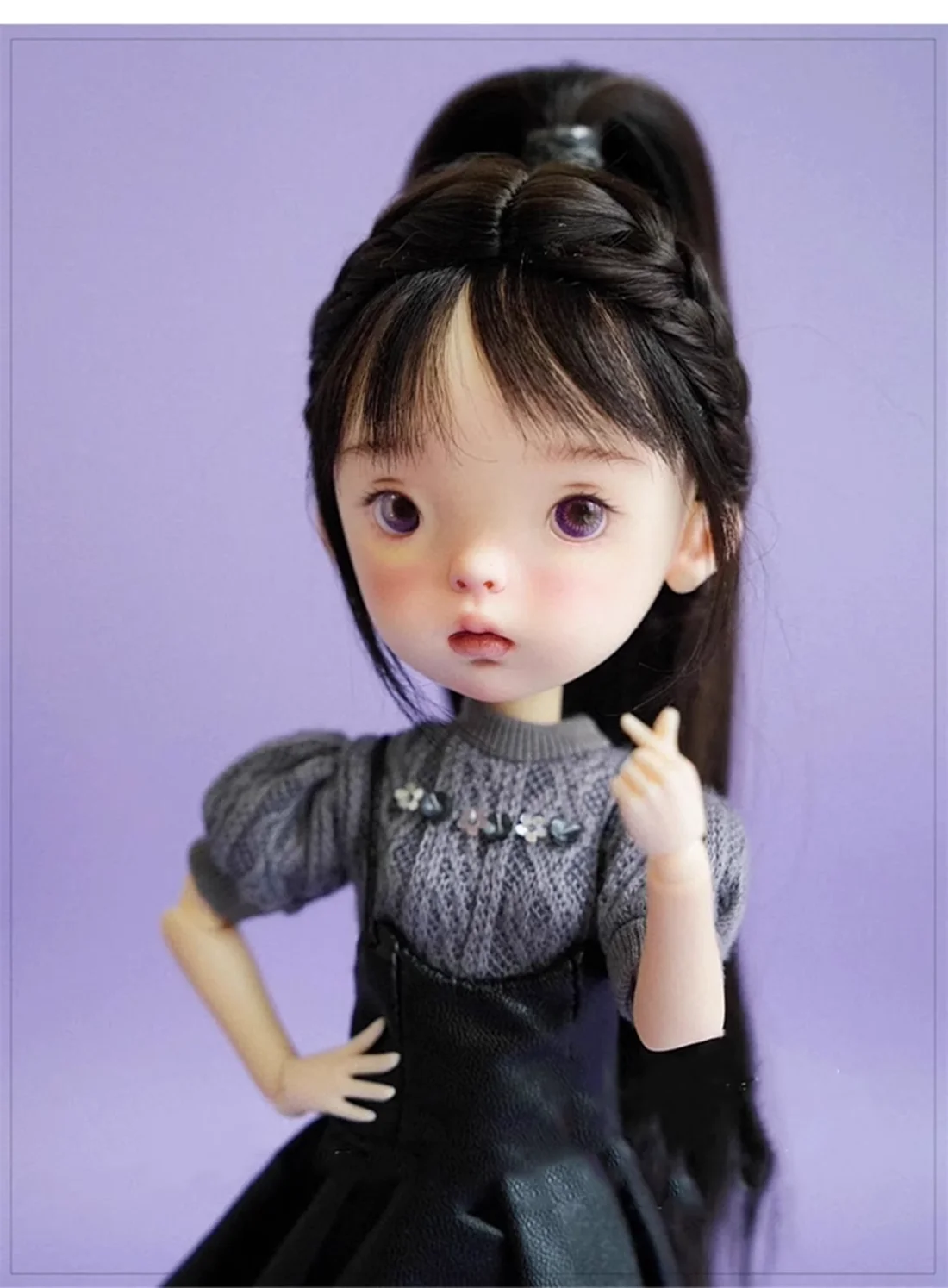 New SD BJD Doll 1/6BJD Genuine Doll Girl Blue Bean Girl Premium Resin Perfect Body Special Spot Makeup Free Shipping