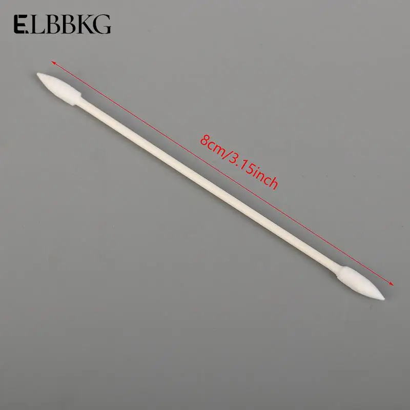 25pcs/bag Disposable Cotton Swab Cosmetics Permanent Makeup Health Medical Ear Jewelry Clean Sticks Buds Tip Cotton Head Swab