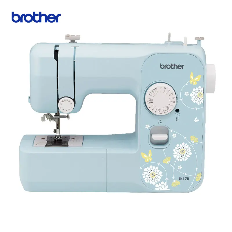 Brother JK17B Máquina de coser manual de mano Mini máquina de coser portátil para reparación de ropa y emergencia