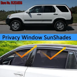 Side Sun Shade Shading Protection Window SunShades Sunshield Accseeories for Honda CR-V CRV RD4 RD5 RD6 RD7 RD8 RD9 2002 – 2006