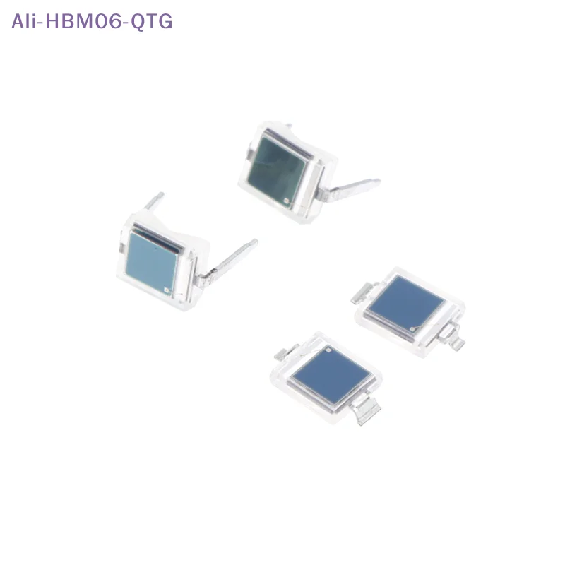 [New] 5Pcs Photodiode BPW34S BPW34 Surface Mount/Direct Plug-in SMD-2/DIP-2 Silicon PIN Photodiode Infrared Receiver Tube