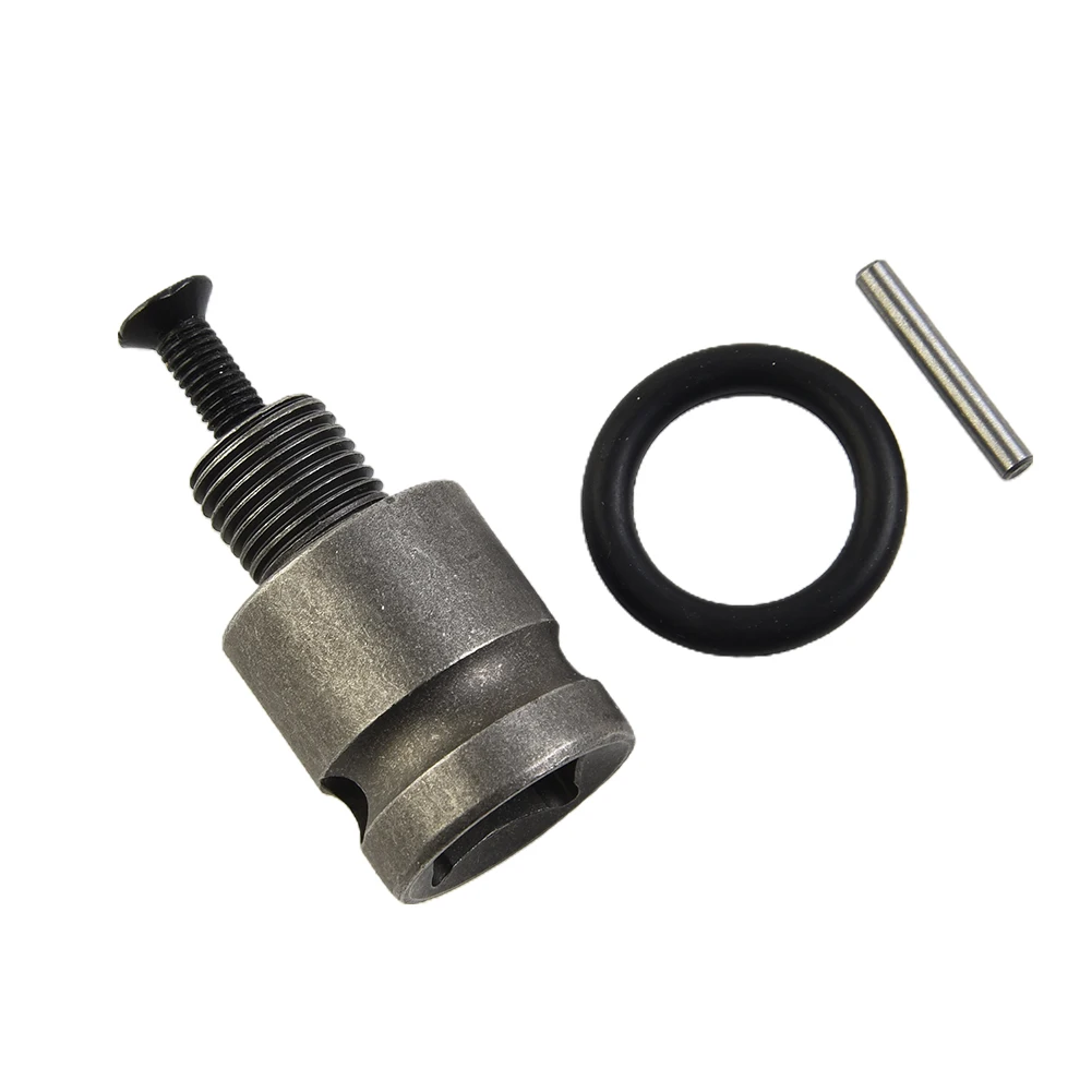 Adaptador de portabrocas con tornillo 1/2-20UNF 3/8-24UNF para conversión de llave de impacto, adaptador de taladro eléctrico, convertidor de herramienta de broca