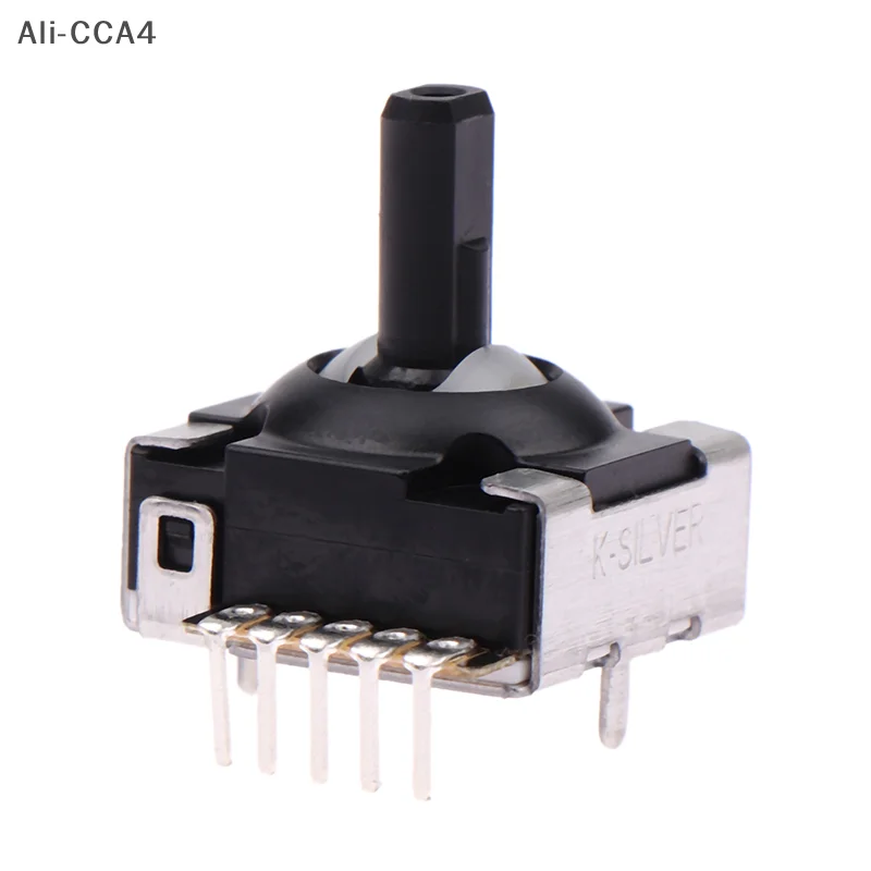 CCA4-1piece For Switch Pro Handle Black Hall Effect Rocker Handle Hall IC Rocker Analog Sensor Module Bent Needle Hall Rocker