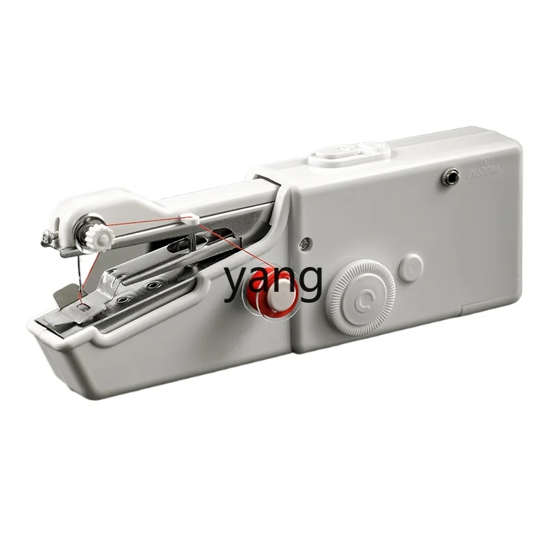 

Yjq Hand-Held Small Electric Sewing Machine Household Manual Mini-Portable Sewing Lock Hand-Held