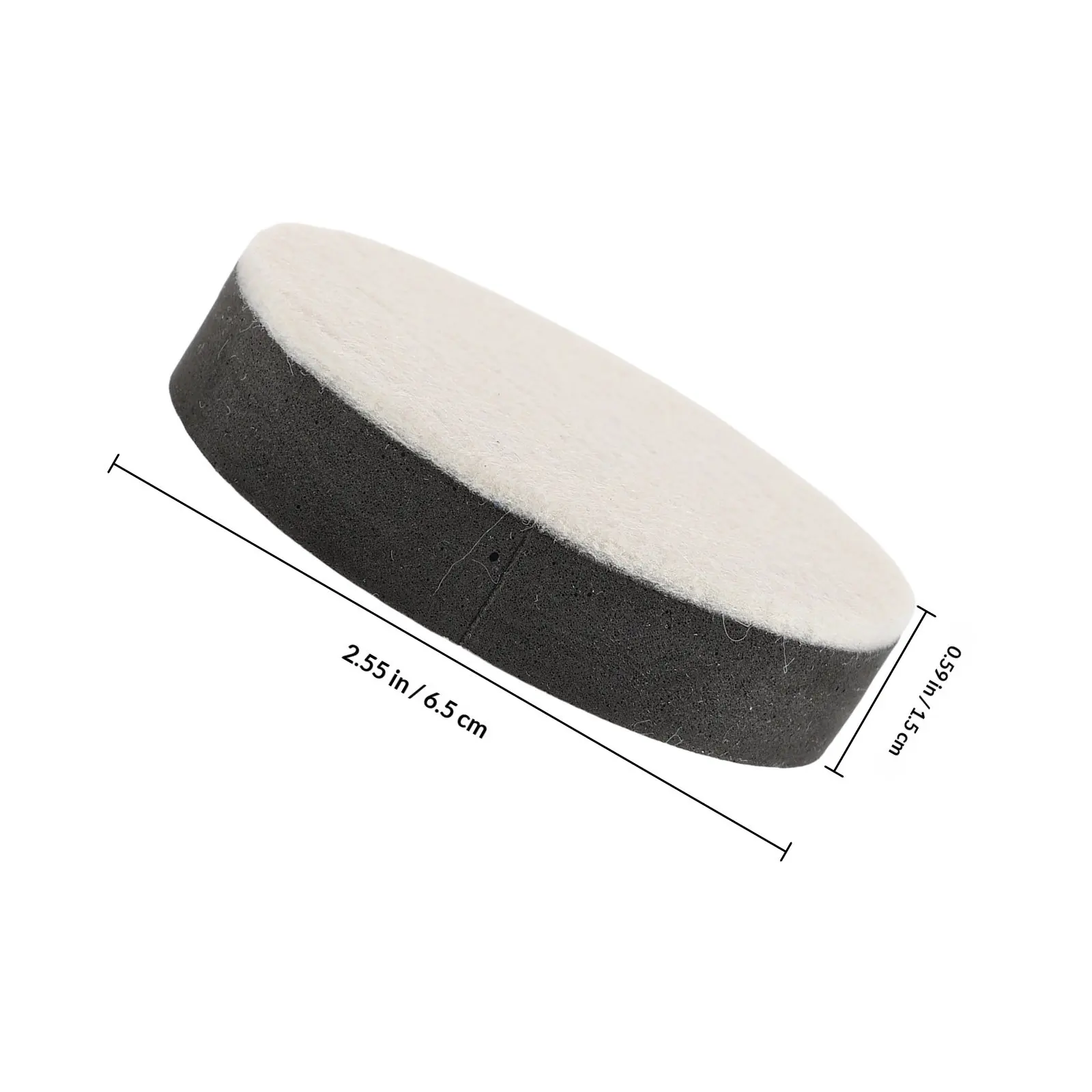 10Pcs Round Felt Furniture Leg Risers Table Bed Chair Door Stopper Floor Protector Non-Slip Anti-Scratch Quiet Heavy Duty Impact