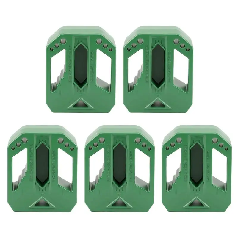 Screwdriver Magnetizer Demagnetizer Tool, Manual Control Block for Common Bits, Compact Repair Accessory D2RD