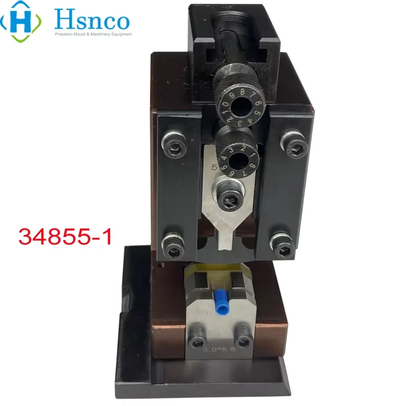 Customized OTP Mold Single Grain Terminal Crimping Applicator Die for TE 34855-1 Insulated Terminal Pressing Machine Spare Parts