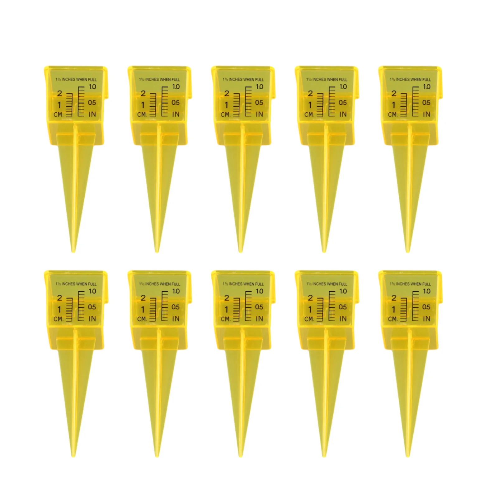 Outdoor Rain Gauge for Garden Lawn Use with Precise Rainfall Measurement and Long Lasting Weatherproof Materials