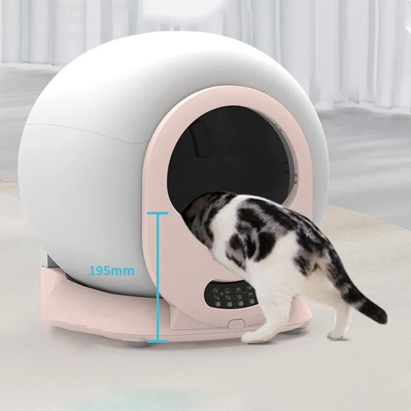 

Self-cleaning Cats Bedpans Smart Closed Connect APP WIFI Cat Litter Box Deodorization Toilet Cats Pets Products Accessories