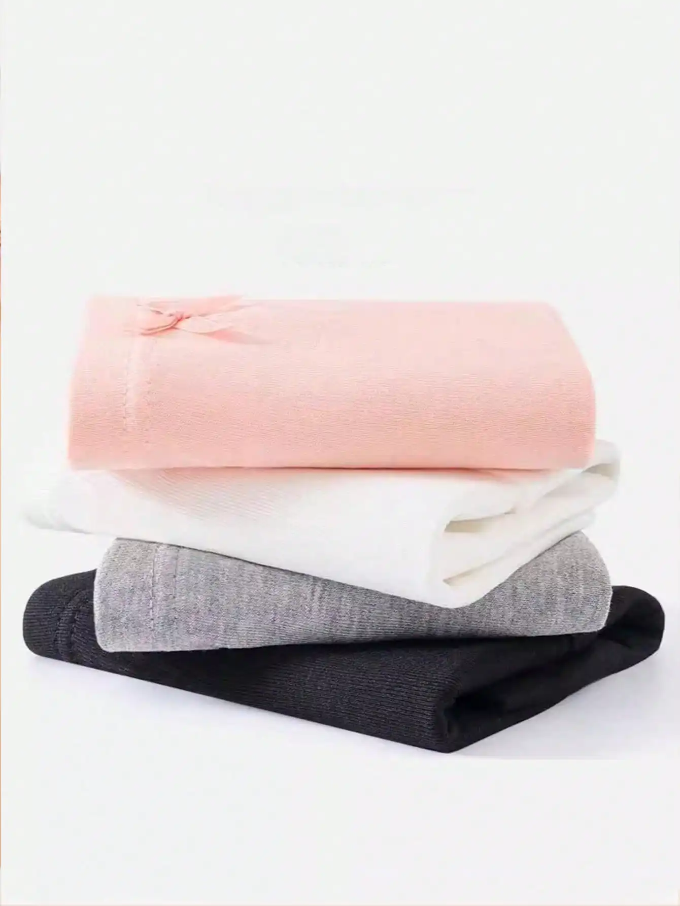 4-Pack Summer Girl Safety Pants for Kids, Genuine Anti-Slip Thin Style Children's Leggings - view 3