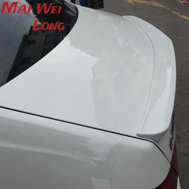 For Mercedes - Benz W212 E320 E260l E300l E63 Spoiler Abs Material Car Rear Wing Primer 2008-2015 W212 4 Doors