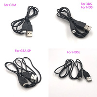 1PC For Nintendo New 3DS 2DS NDSi XL LL Power Charging Cable Cord USB Charge Cable Cord For NDSL GBA SP GBM