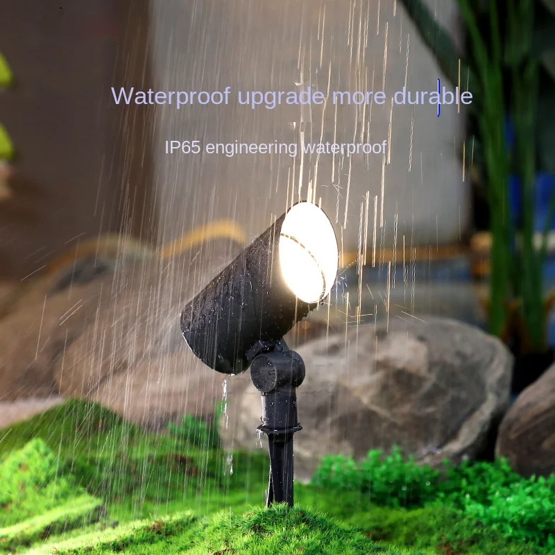 Spot Tree Lights Led Outdoor Waterproof Lawn Plug in Ground Illuminate Garden Landscape Floodlights Spotlights Wiring Models