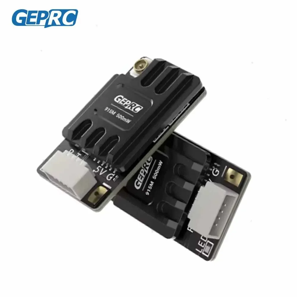 جهاز استقبال GEPRC ELRS Nano 915M PA500 - 500 ميجاوات، 25-200 هرتز، تحديث، TCXO، لطائرات المراسي الحرة FPV طويلة المدى