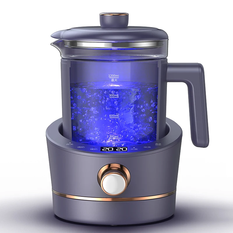 Water glass 1.2l multi-functionalbaby milk modulator formula baby water kettle boil dry protection electric kettle