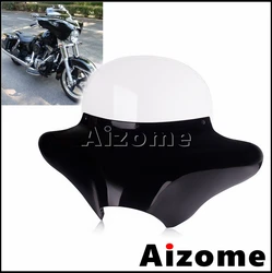 Universal Batwing Fairing Motorcycle Headlight Windshield For Harley Touring Road King Softail FLD Yamaha XVS Honda VT Suzuki VL