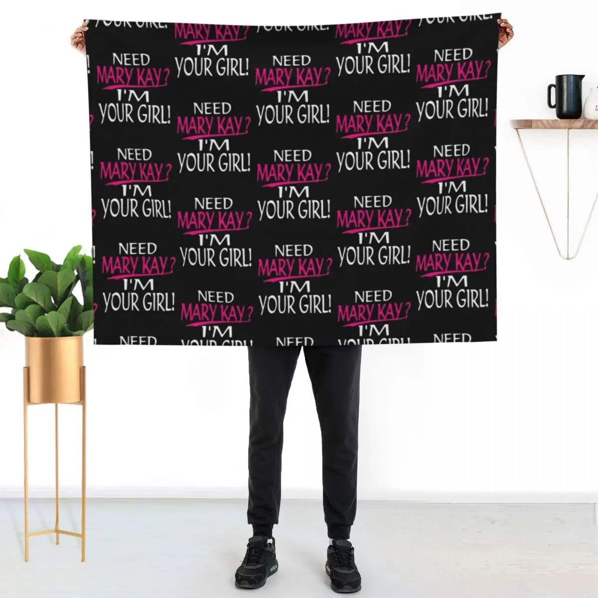 Need Mary Kay I'm Your Girl Mary Kay Throw Blanket funny gift heavy to sleep Sofa Throw for sofa Furry Plush Blankets