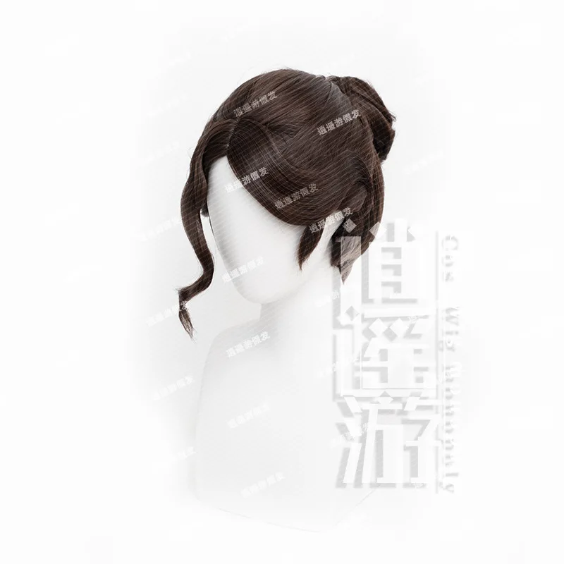 Identity V Entomologist Desert Flower Cosplay Wig Simulation Scalp Top Tiger Clip Hair Pack Halloween Gift