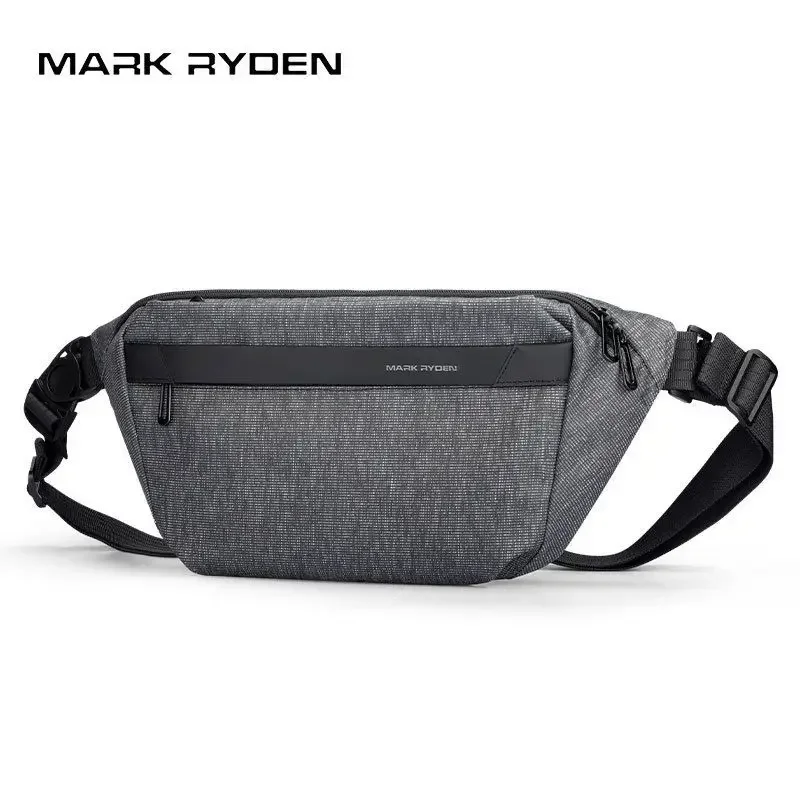 MARK RYDEN Sling Bags Outdoor Sport Men  Crossbody Pack for Phone Large Capacity Chest Bag Male Waterproof Single For Earphone