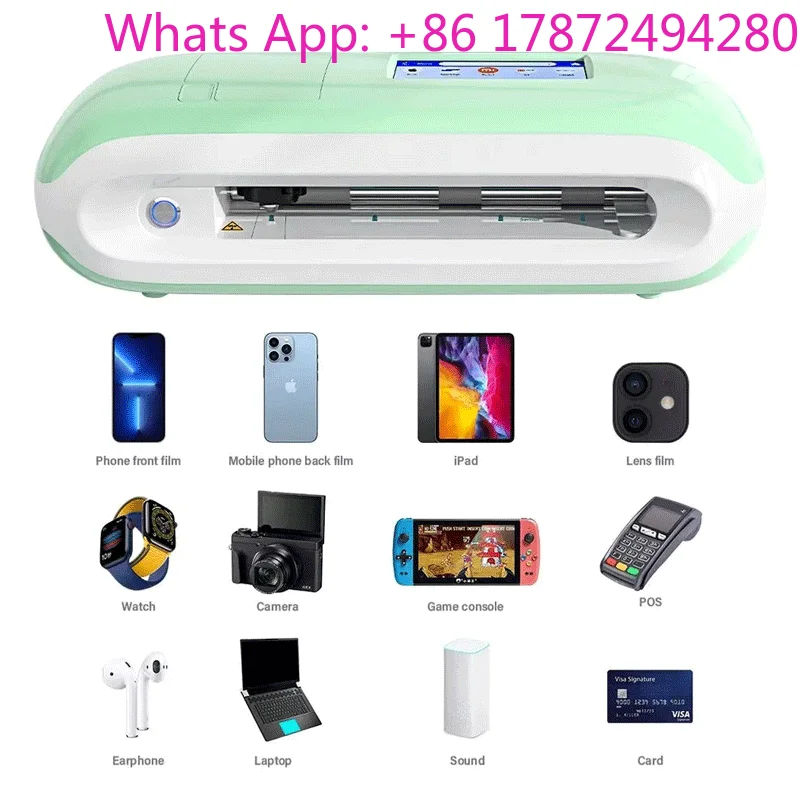 China Manufacturing Mobile Phone Screen Guard Protector Film Cutting Machine Tpu Mobile Phone Screen Guard Protector