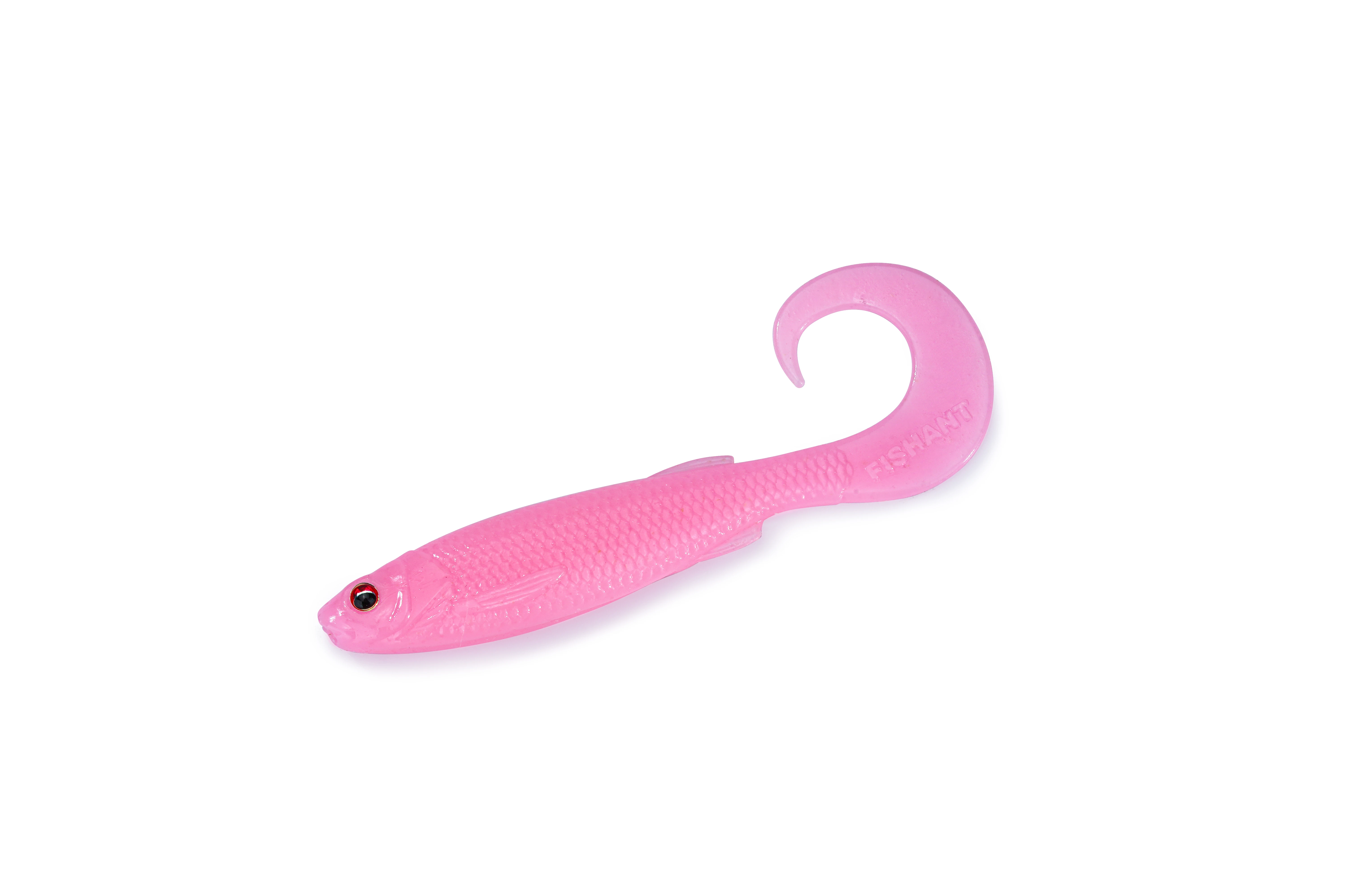 FISHANT Zinkende Krulstaart Grub Lokken, Kleine Echte Minnow Soft Baits Geïnjecteerd met Japanse Visattractant 2.5/2.8 inch voor Baars en Mandarijnbaars