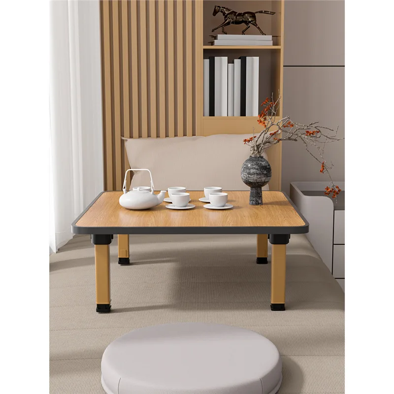 Small table, balcony, bay window, coffee, foldable , kang tatami computer desk, study desk, small