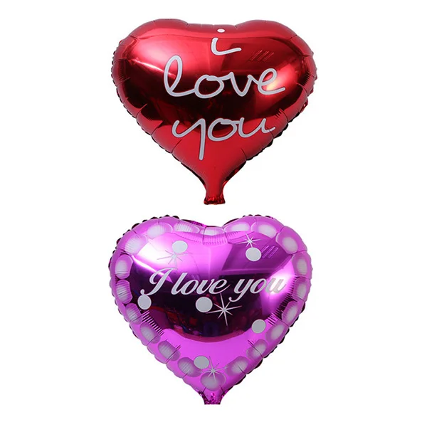 

18inch Love Heart Aluminum Foil Balloon for Valentine's Day Wedding Engagement Party Decoration Foil Balloons