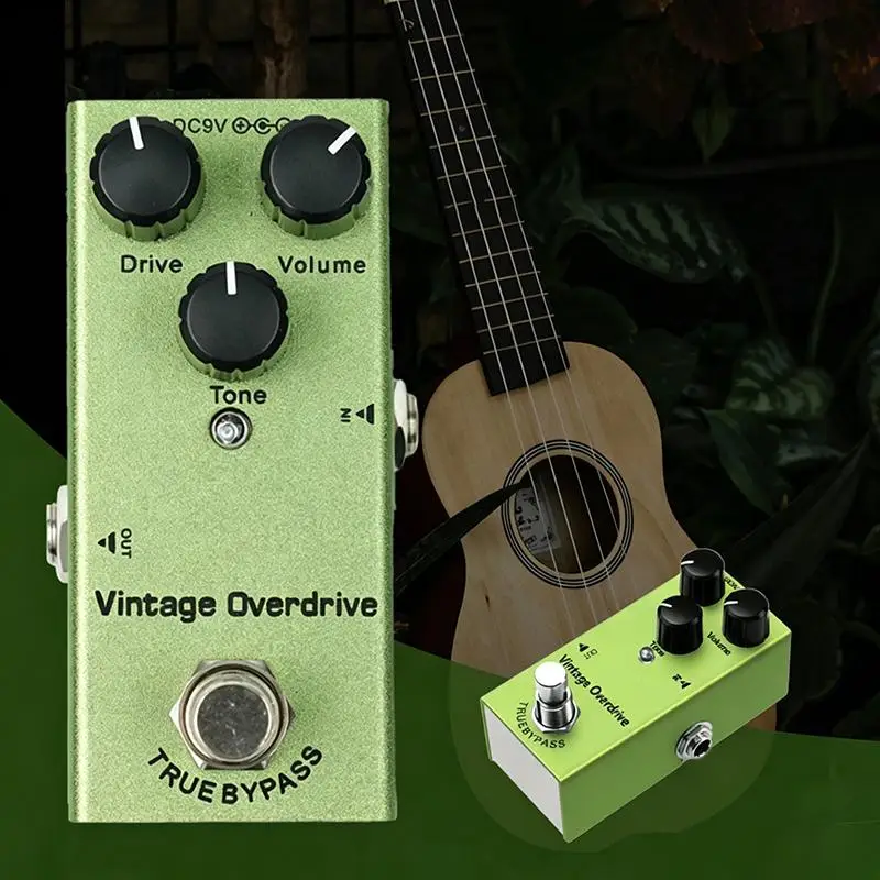 Guitar Stompbox Essential Series: Vintage Overdrive, US Dream, Classic Chorus, Tremolo, Analog/Digital Delay, Ultimate Drive