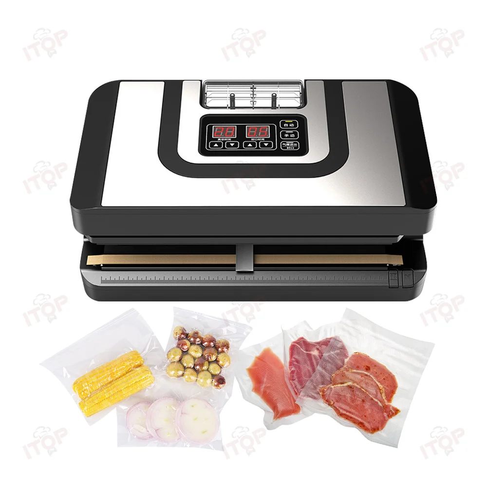 

One-touch Easy-to-operate Countertop Vacuum Sealer With Foot Pedal Function for Enhanced Efficiency