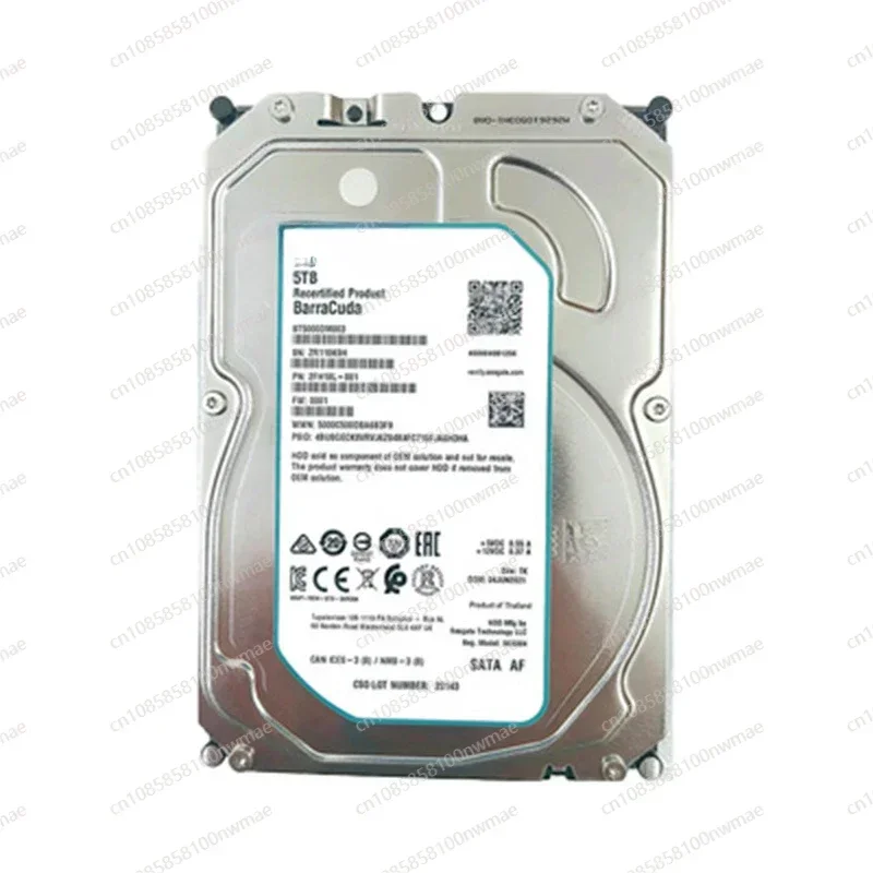 Suitable for Superfusion 5TB SATA 7.2K 3.5 Enterprise Mechanical Hard Disk