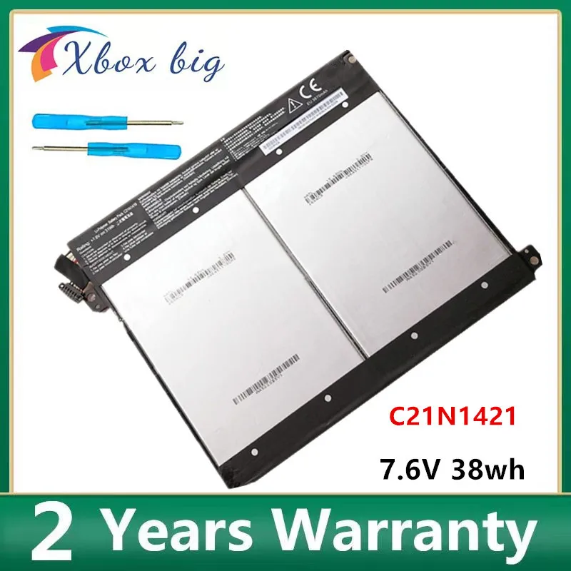 

7.6V 38wh C21N1421 Laptop Battery For ASUS Transformer Book T300CHI Tablet