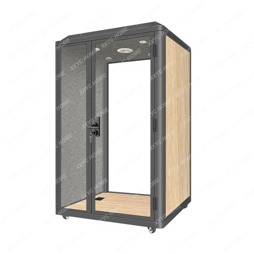 Recording room soundproof mobile phone booth, silent phone booth, warehouse, karaoke room, detachable