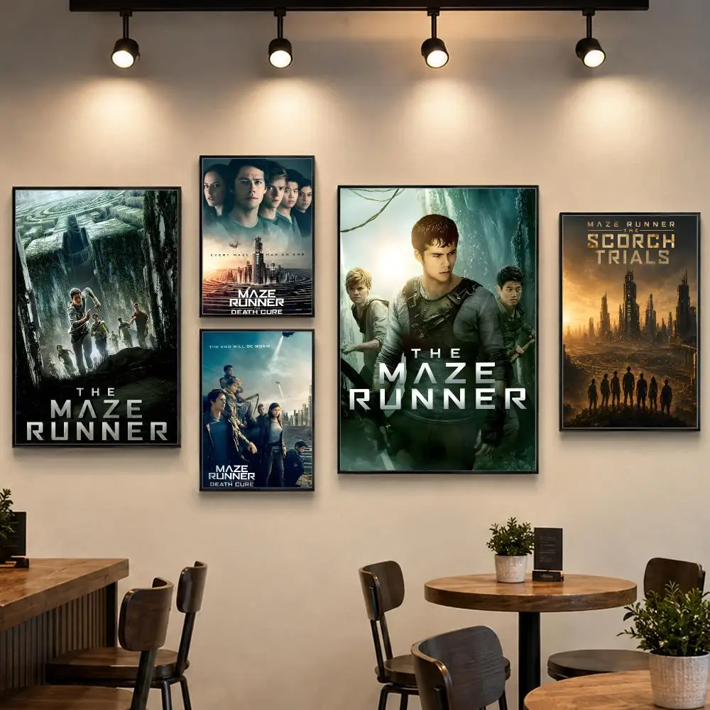 Movie T-The Maze Runner Poster PP Paper Decorative Wall Art for Living RoomsBedrooms Bars Cafes Stylish Home Decor Gift