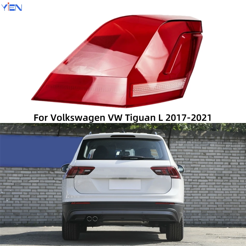 For Volkswagen VW Tiguan L 2017 2018 2019 2020 2021 Car Rear Light Accessories Articles Cars Rear Taillight Shell Housing Cover