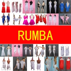 Latin Dance Skirt Competition Dress Performance Dress Wrap Hip Slimming Sleeve White Long Dress Dance Dress Rumba Elegance