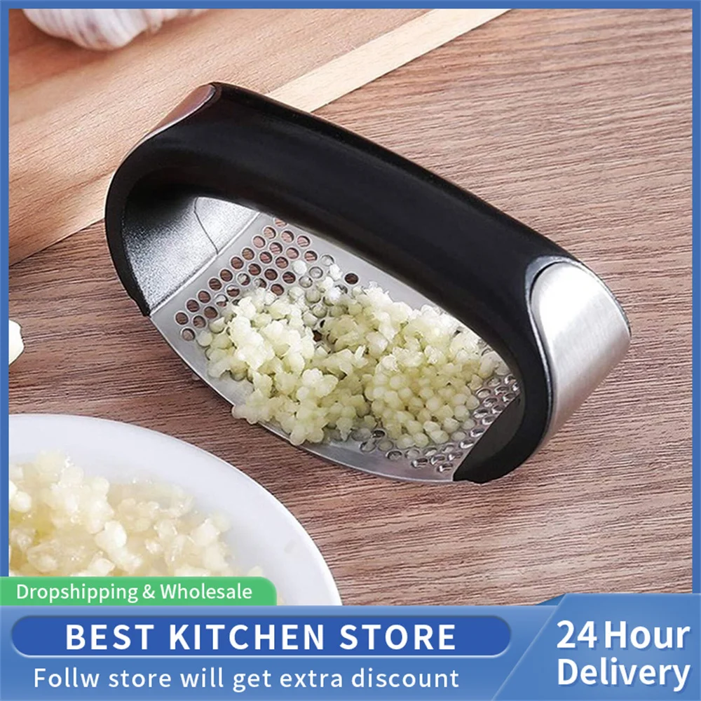 Manual Garlic Spudder Easy Pressure Garlic 70g Garlic Press Fruit And Vegetable Tools Garlic Pureer Easy To Clean Save Time Ring