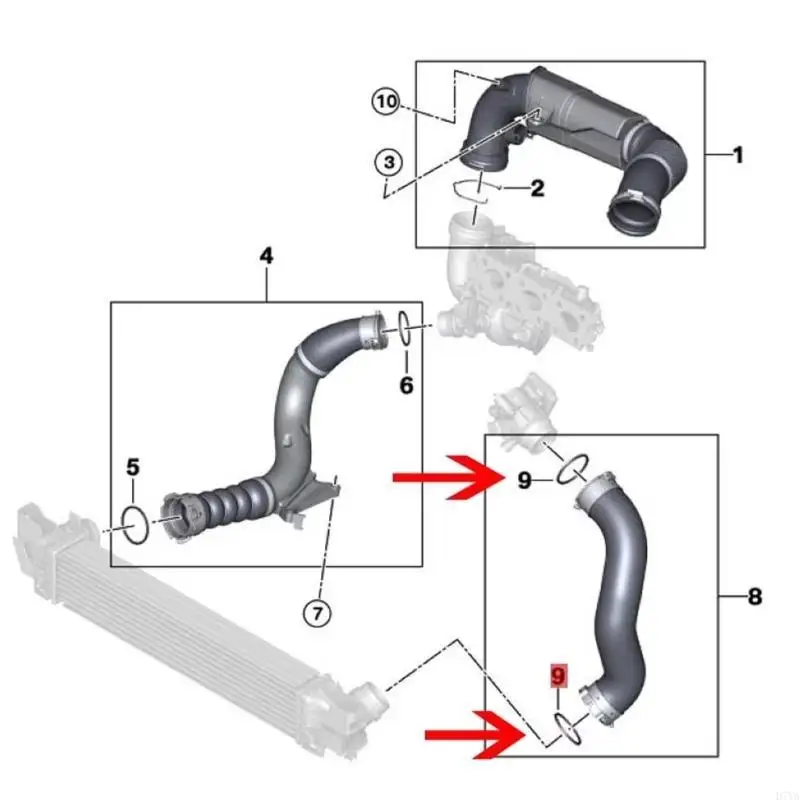 Niêm phong các phụ kiện tự động cho Gasket cho E81 E87 Gasket 11617801974 D7YA