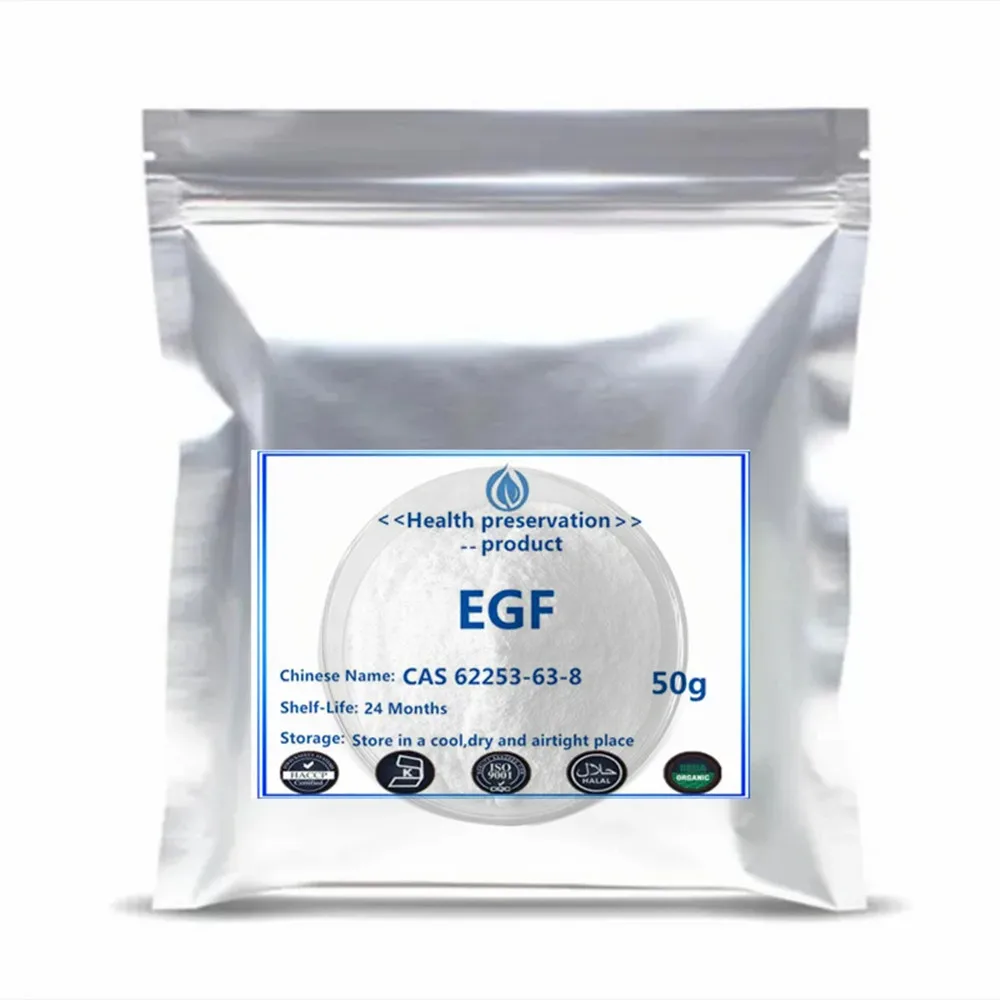 

99% Pure EGF Powder (CAS 62253-63-8): Premium Quality, Custom Multilayer Packaging, Rapid Worldwide Shipping