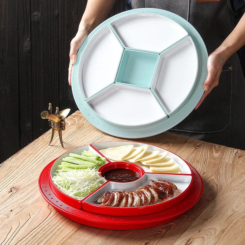 Melamine Tableware Plate Restaurant Imitation Porcelain Side Dish Platter Home Commercial Hotel Marinade Cold Dish Snack Plate