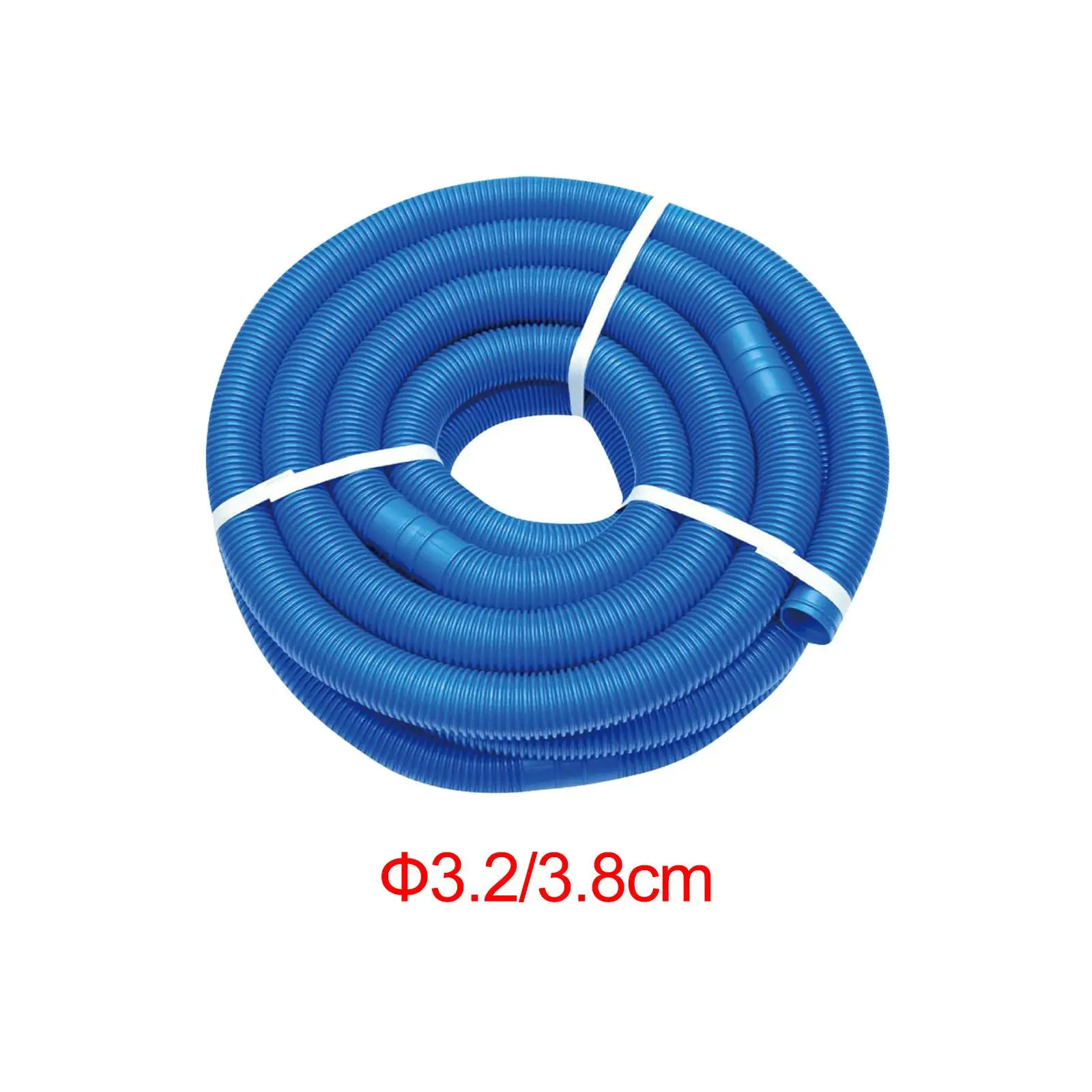 

Swimming Pool Vacuum Hose PE Professional 5M 16.4 Feet Replace Part Easy Installation for Filter Pump Inlet Skimmer Vacuum Heads