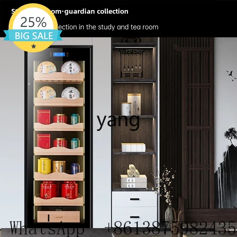 

Lcx Constant Humidity Tea Cabinet Pu'er Ripe Black Tea Moisture-proof Refrigeration Storage Display