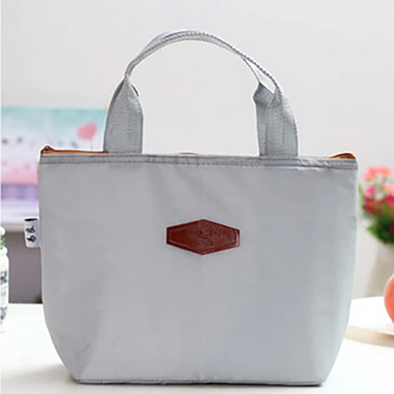 Borsa termica portatile da esterno Bento Pouch interna impermeabile pranzo pasto cibo Carry Storage Bags borsa da Picnic studenti lavoratori