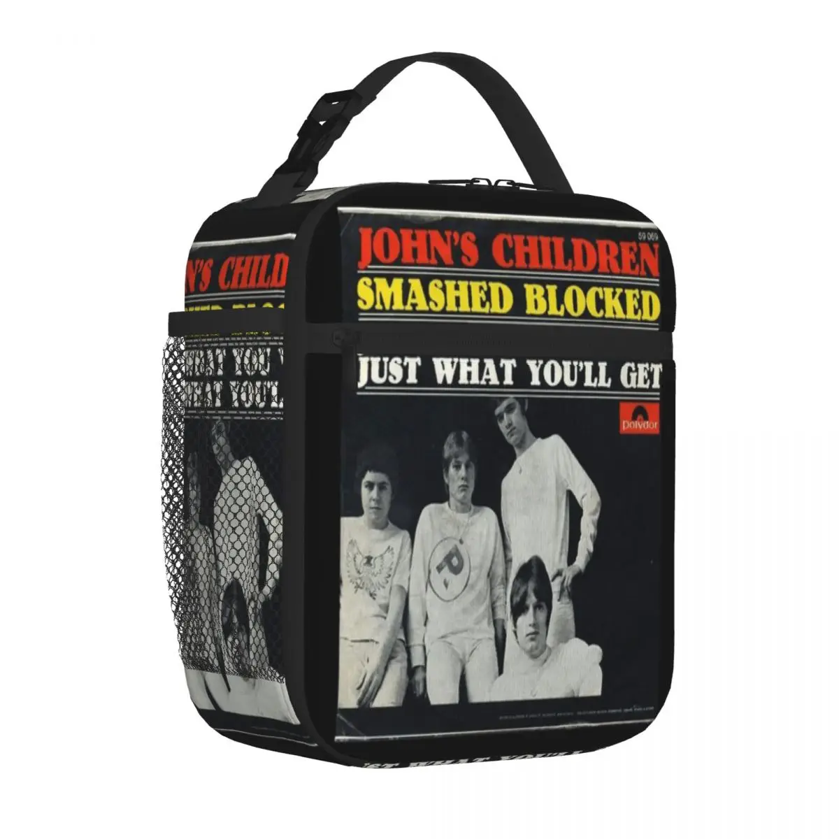 Hot Sale John S Children Marc Bolan Tropical Commuter Lunch Bag Family Picnic Lunch Handbag