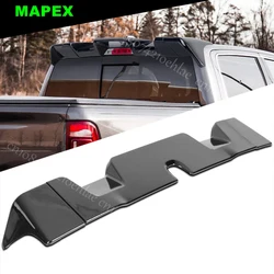 Car Styling Fits 19-21 For Dodge Ram 1500 Glossy Black Painted Roof Rear Cab Rear Spoiler Wing