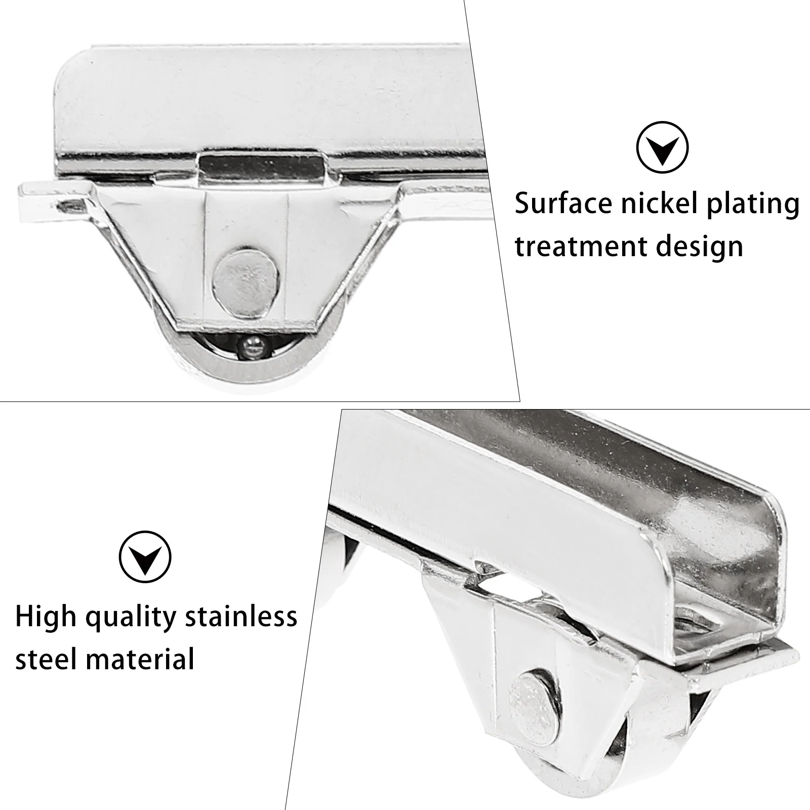 10 Stuks Glazen Schuifdeur Roller Glazen Deur Katrol Betrouwbare Gladde Glide Voor 6 Cm Dikke Showcase Venster Showcase raam Roller