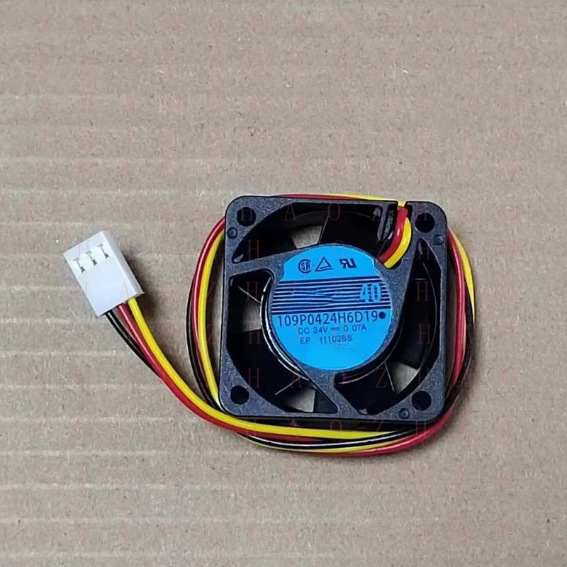 L+ 1pcs for San Ace 40 109P0424H6D19 24V 0.07A CNC machine dedicated cooling fan