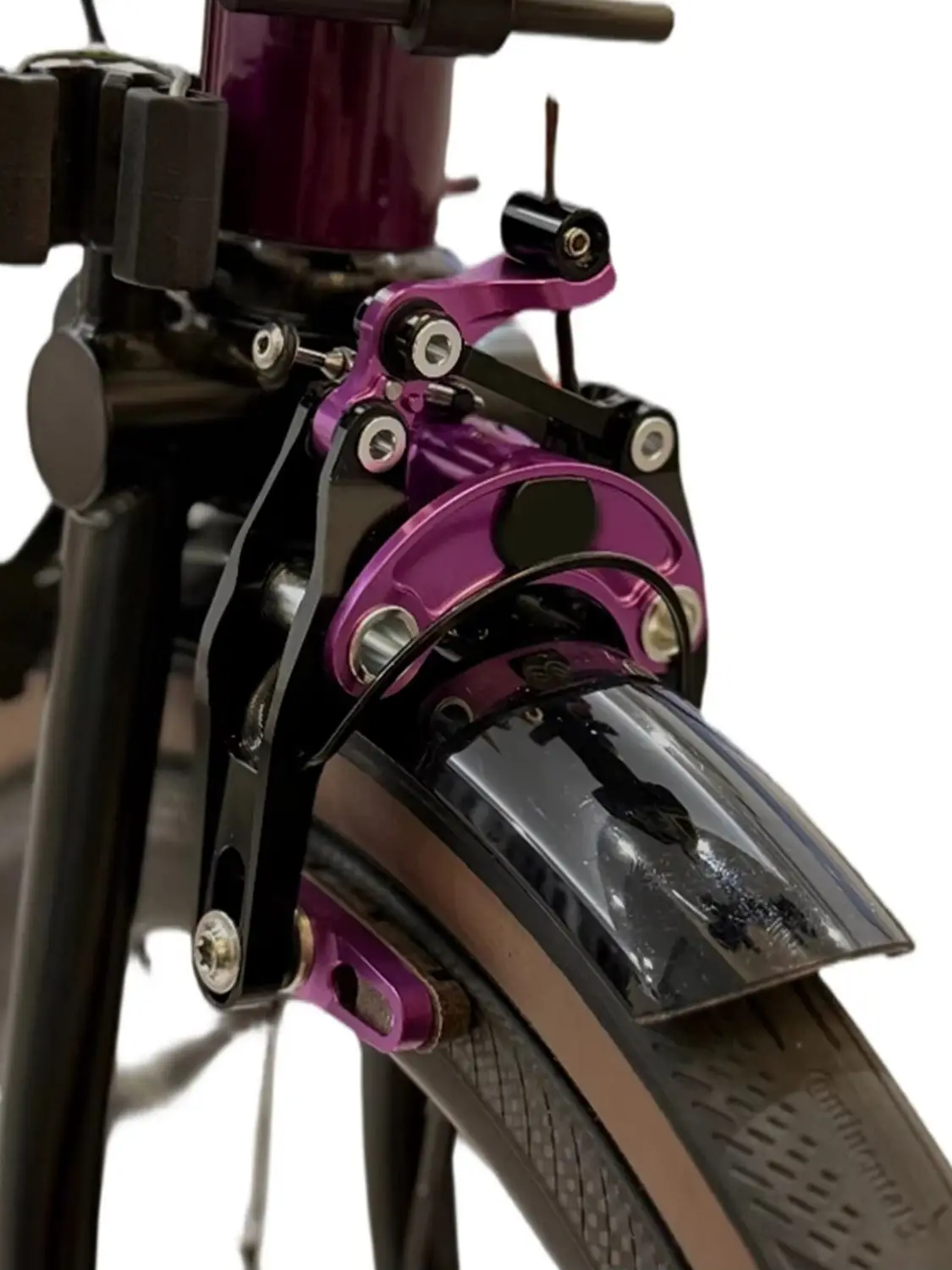 AliExpress NONE Dedicated brake calipers for Brompton, EEG4 long-arm brakes, lightweight CNC-machined 7075 aluminum alloy with high rigidity