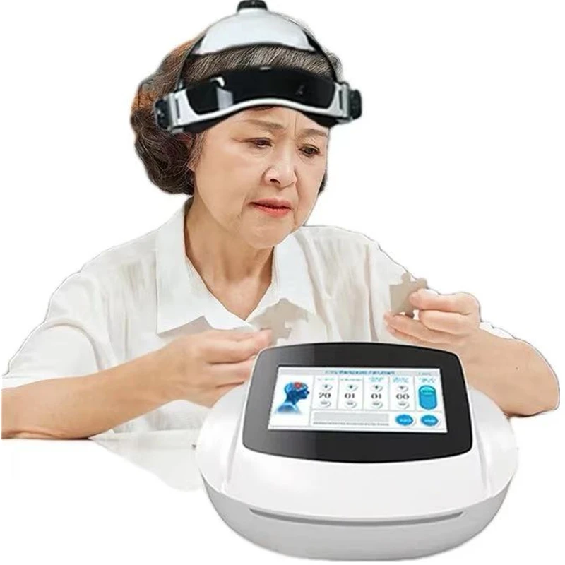 

English 1-50Hz Adjustable Built-in Prescription Transcranial Magnetic Stimulation Therapy Device RTMS